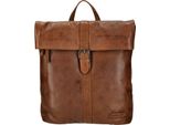 Rucksack Stadtrucksack Leder Toscane Rucksack Cognac 30x10x33 cm