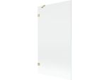 Mexen Lunar Paratia Per Doccia A 1 Anta 100 X 150 Cm, Trasparente, Oro Spazzolato - 897-100-000-55-00