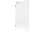 Mexen Lunar Paratia Da Doccia 1-Anta 100 X 150 Cm, Trasparente, Oro Rosa - 897-100-000-60-00