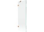Mexen Lunar Paratia Doccia A 1 Anta 60 X 150 Cm, Trasparente, Rame Spazzolato - 897-060-000-65-00