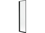 Mexen Mist Paratia Per Vasca Da Bagno, 1 Anta, Lato Sinistro, 50 X 150 Cm, Cornice Nera, Nero - 8A9-050-001-70-70-L