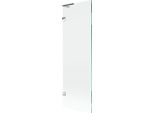 Mexen Lunar L Paratia Per Vasca Da Bagno A Un'anta 60 X 150 Cm, Trasparente, Cromo - 897L-060-000-01-00