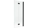 Mexen Mist Paratia Per Doccia A 2 Ante Destra 80 X 150 Cm, Trasparente, Nero - 8A9-080-002-70-00-P