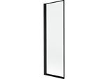 Mexen Mist Paratia Per Vasca Da Bagno 1 Anta Sinistra 60 X 150 Cm, Cornice Nera, Nero - 8A9-060-001-70-70-L