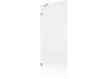 Mexen Lunar Paratia Per Vasca Da Bagno A 1 Anta 80 X 150 Cm, Trasparente, Oro Spazzolato - 897-080-000-55-00