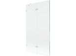 Mexen Lunar Paratia Doccia A 2 Ante Sinistra 100 X 150 Cm, Trasparente, Bianco - 897-100-100-20-00-L