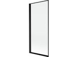 Mexen Mist Paratia Doccia 1 Anta Sinistra 80 X 150 Cm, Cornice Nera, Nero - 8A9-080-001-70-70-L
