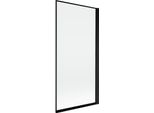 Mexen Mist Paratia Da Doccia A 1 Anta Destra 90 X 150 Cm, Cornice Nera, Nero - 8A9-090-001-70-70-P