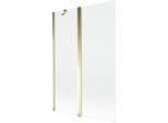 Mexen Mist Parete Doccia A 2 Ante 120 X 150 Cm, Trasparente, Dorato - 8A9-120-011-50-00
