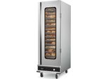 Scaldavivande Succebuy, Scaldavivande Di Grandi Dimensioni Con 16 Livelli E Vassoio Per L'acqua. Porta In Vetro Con Un'anta E Ripiani Regolabili, Mobile Scaldavivande In Acciaio Inox