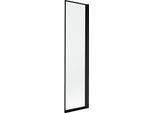 Mexen Mist Paratia Doccia 1 Anta Destra 50 X 150 Cm, Cornice Nera, Nero - 8A9-050-001-70-70-P