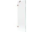 Mexen Lunar Paratia Per Vasca Da Bagno A 1 Anta 60 X 150 Cm, Trasparente, Oro Rosa - 897-060-000-60-00