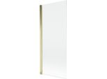 Mexen Mist Paratia Doccia 1-Anta 80 X 150 Cm, Trasparente, Oro - 8A9-080-001-50-00