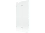 Mexen Lunar Paratia Da Doccia A 2 Ante Sinistra 90 X 150 Cm, Trasparente, Bianco - 897-090-100-20-00-L