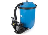 Pompa Filtro Coil, Pompa Filtro A Sabbia, Sistema Di Filtraggio Con Pompa Per Piscina, 925 Sfere Filtranti, Capacità Serbatoio: 50 Litri, Consumo: 450 W, Efficienza: 8500 L/H,