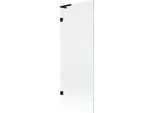 Mexen Lunar L Paratia Da Vasca 1-Anta 70 X 150 Cm, Trasparente, Nero - 897L-070-000-70-00