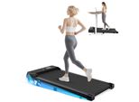 Tapis Roulant Pieghevole Con Pendenza Del 7% - Pedana 3 In 1 Da 1 A 8 Km/H - Tapis Roulant Elettrico Da 2,5 Cv Fino A 130 Kg - Con Telecomando - Nero