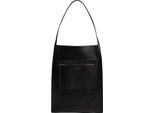 Ted Baker Pelle Borsa A Tracolla Tammila Soft Slouch Leather Tote Bag Black Nero