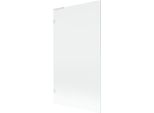 Mexen Lunar L Paratia Per Vasca Da Bagno 1-Anta 100 X 150 Cm, Trasparente, Bianco - 897L-100-000-20-00