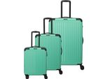 Travelite Carrello Cruise 4W Trolley L / M / S Travelbag Light Aqua Turchese
