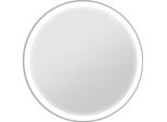 Aiorber Specchio Led Rotondo 60 Cm Funzione Touch Antiappannamento Dimmerabile Cornice In Alluminio Memory Specchio Da Parete Con Luce Bianco