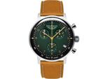 Bauhaus 2096-4 Orologio Da Uomo Dessau Cronografo Al Quarzo Marrone/Verde