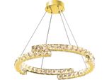 Lampada Da Soffitto Sospesa Toolight App1771-Cp Gold 60Cm