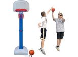 Megaform Basketball Spielset verstellbar - Basketballständer für Kinder