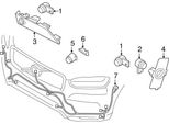 Volvo XC60 Ii Installazione Paraurti Anteriore Cpl Oe 32287398