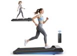 Tapis Roulant Con Pendenza Del 7% - Tapis Roulant 3 In 1 Fino A 130 Kg - 1-8 Km/H Regolabile - Superficie Di Corsa 38,5 X 90 Cm - Nero