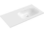Mexen Vela Lavabo Da Incasso A Destra 91 X 46,5 Cm, Bianco Lucido - 25239000P