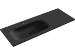 Mexen Vela Lavabo Da Incasso Sinistro 121 X 46,5 Cm, Nero Opaco - 25231271L