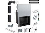 KRATKI MAJA 8kW Ø200 Kamineinsatz Guillotine Holz EKOPROJEKT Zubehör
