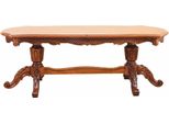 Casa Padrino Tavolo Da Pranzo Barocco Marrone 230-307 Cm - Mobili Da Pranzo Barocchi