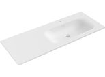Mexen Vela Lavello Incassato Da Appoggio Destro 121 X 46,5 Cm, Bianco Opaco - 25231201P