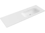 Mexen Vela Lavabo Incassato Nel Piano Destro 141 X 46,5 Cm, Bianco Opaco - 25231401P