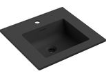 Mexen Otis Lavabo Ad Incasso 51 X 46,5 Cm, Nero Opaco - 25185071