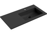Mexen Otis Lavabo Da Incasso A Destra 91 X 46,5 Cm, Nero Opaco - 25189071P