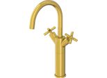Steinberg SéRie 250 Mitigeur De Lavabo, Haut, Pivotant, Deux PoignéEs, Avec Vidage, Saillie 155Mm, 2501550BG, 2501550BG