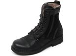 C1244 Stivaletto Bimba Momino Mustang Scarpa Anfibio Nero Boot Shoe Unisex Kid
