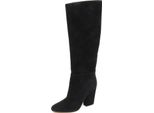 E8622 Stivale Donna Black Sergio Rossi Scarpe Suede Boot Shoe Woman