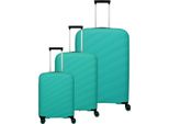 Travelite Carrello Burano 4W Trolley-Set L / M / S Aqua Turchese