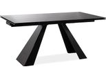 Tavolo Da Pranzo Tavolo Da Cucina Salvadore 160X90X76Cm Nero (18018)