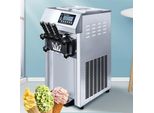 Eismaschinen Kommerzielle Softeismaschine 1250 W. 3Geschmack mit Display Eiscrememaschine Speiseeismaschine /RBJL/