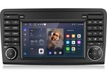 Autoradio Android Da 7 Pollici 2+32 Gb Per Mercedes Benz W164 GL320 ML350 X164 Wireless Carplay Android Auto Wifi Gps Navi Rds Dsp Dab+ Bluetooth
