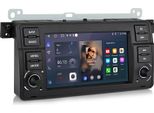 Autoradio Android Da 7 Pollici 2+64 Gb Per Bmw E46 Serie 3 318 320 325 M3 Wireless Carplay Android Auto Wifi Gps Navi Rds Dsp Dab+ Bluetooth