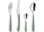 Set Di Posate Amefa 24 Pezzi Eclat Verde Chiaro