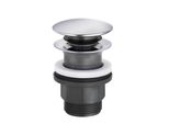 Kludi PUSH-OPEN Garniture D'éCoulement G 1 1/4, Verrouillable, Pour Lavabos Avec Trop-Plein, 1042605-00, 1042605-00