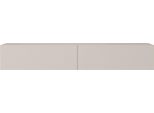 Selsey Veldio - Mobile Tv 175 Cm Grigio Beige Con Frontale Fresato