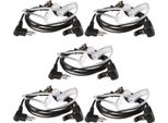 Retevis EAM002 Cuffia Radio, Cuffia A 2 Pin Con Tubo Sonoro, Auricolari Compatibili Con Walkie Talkie Motorola DP1400 CP040 GP68 GP88 TC-500